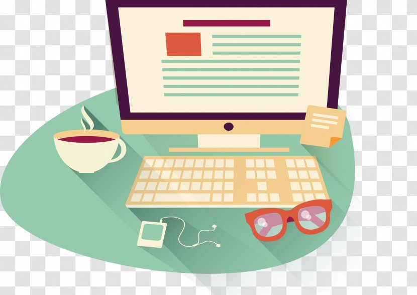 Instructional Design Computer Desk Office Transparent PNG