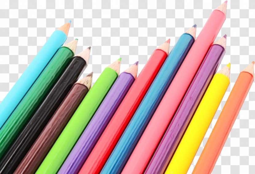 Pencil Cartoon - Paint Brushes - Stationery Writing Implement Transparent PNG