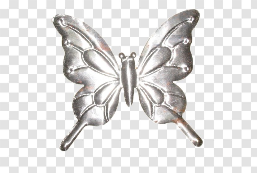 Butterfly Iron Euclidean Vector - Invertebrate - Grey Transparent PNG