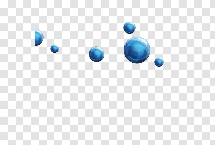 Blue Circle - Bead - Ball Float Transparent PNG