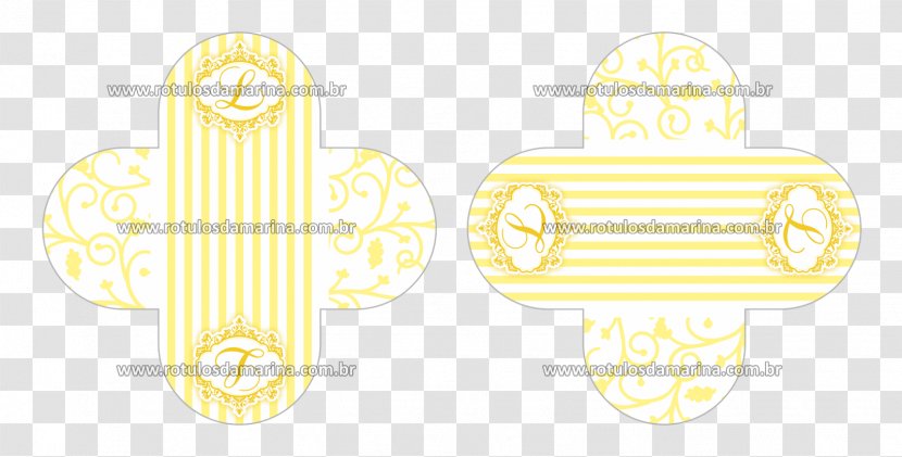 Line Font - Yellow - Design Transparent PNG