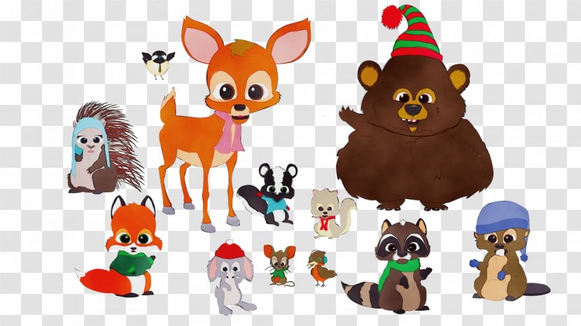 Cartoon Animals - Dog - Tail Stuffed Toy Transparent PNG