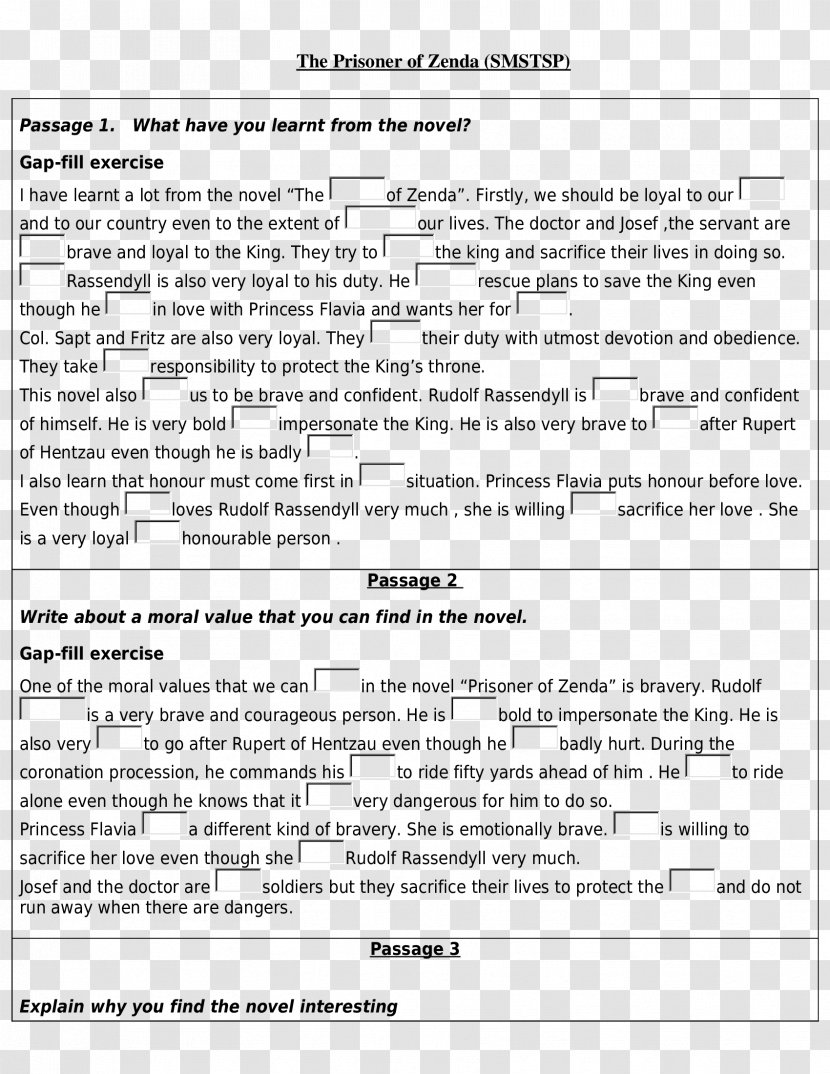 Document Line White Transparent PNG