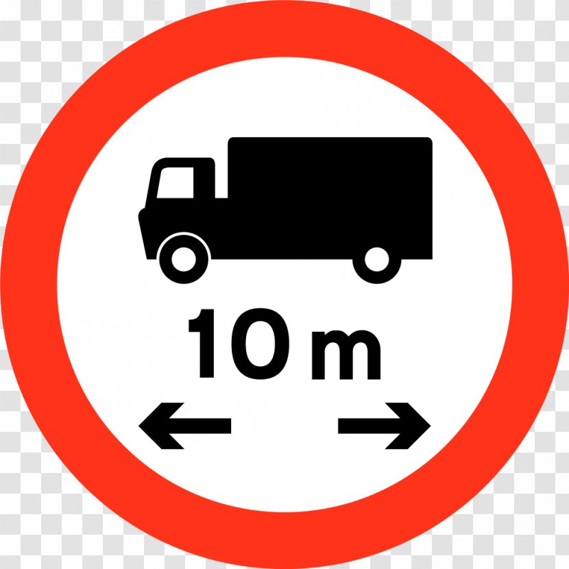 Car Traffic Sign The Highway Code Road Signs In United Kingdom Large Goods Vehicle - Logo Transparent PNG