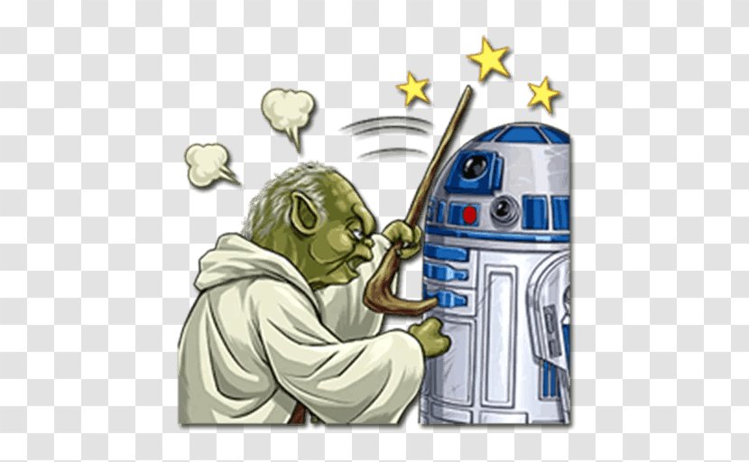 Sticker Yoda Image Illustration - Drinkware - Transparent Transparent PNG