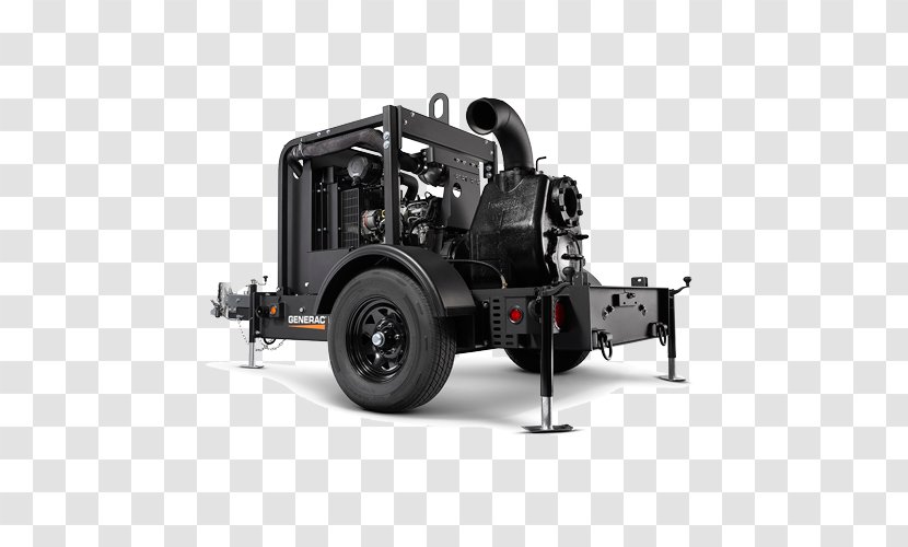 Pump Engine-generator Diesel Generator Generac Power Systems Engine - Truck - Water Transparent PNG