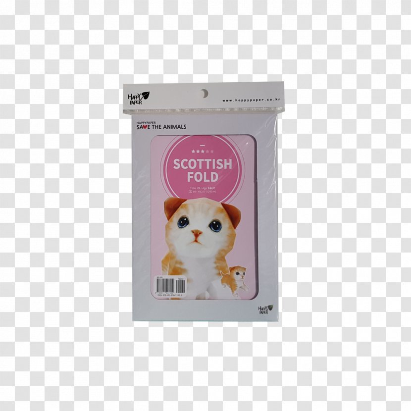 Paper Toys Scottish Fold Puppy - Scotish Transparent PNG