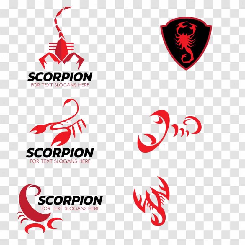 Scorpion Logo Royalty-free Illustration - Text - Trademark Buckle Clip Free HD Transparent PNG