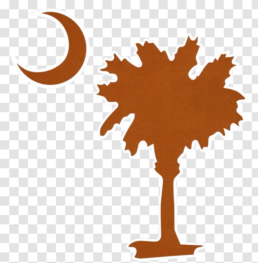 Sabal Palm Flag Of South Carolina Crescent Trees - Accidents Ecommerce Transparent PNG