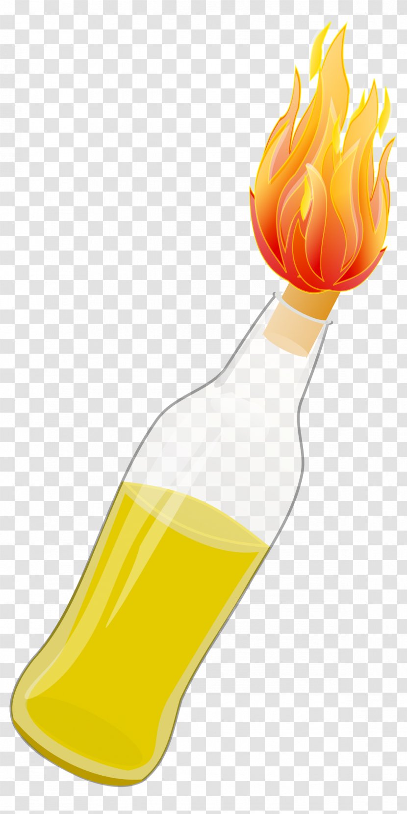 Molotov Cocktail Bottle Clip Art - Bomb - Fancy Transparent PNG