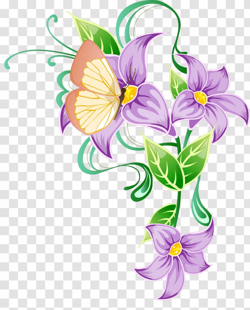 Flower Floral Design Clip Art - Designer - Flowers Without Buttons Transparent PNG