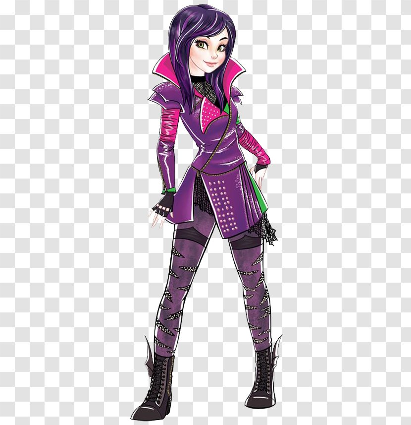 Dove Cameron Maleficent Carlos Evie - Frame - Cliparts Disney Tdescendants Transparent PNG