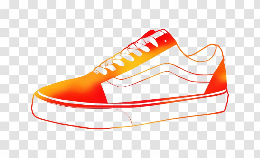 Sneakers Sports Shoes Sportswear Walking - Orange Transparent PNG