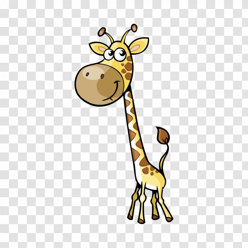 Count With Me Child Cafe Bazaar Android - Giraffidae - Vector Giraffe Transparent PNG
