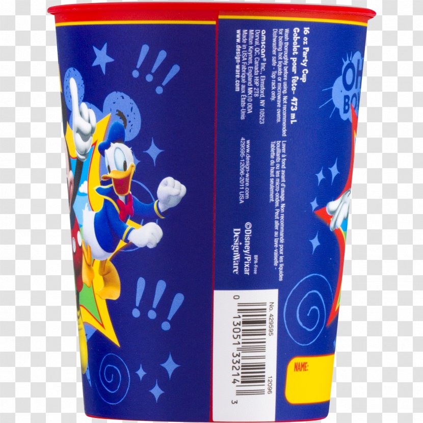 Plastic Cup Mickey Mouse Party - Cinco De Mayo Transparent PNG