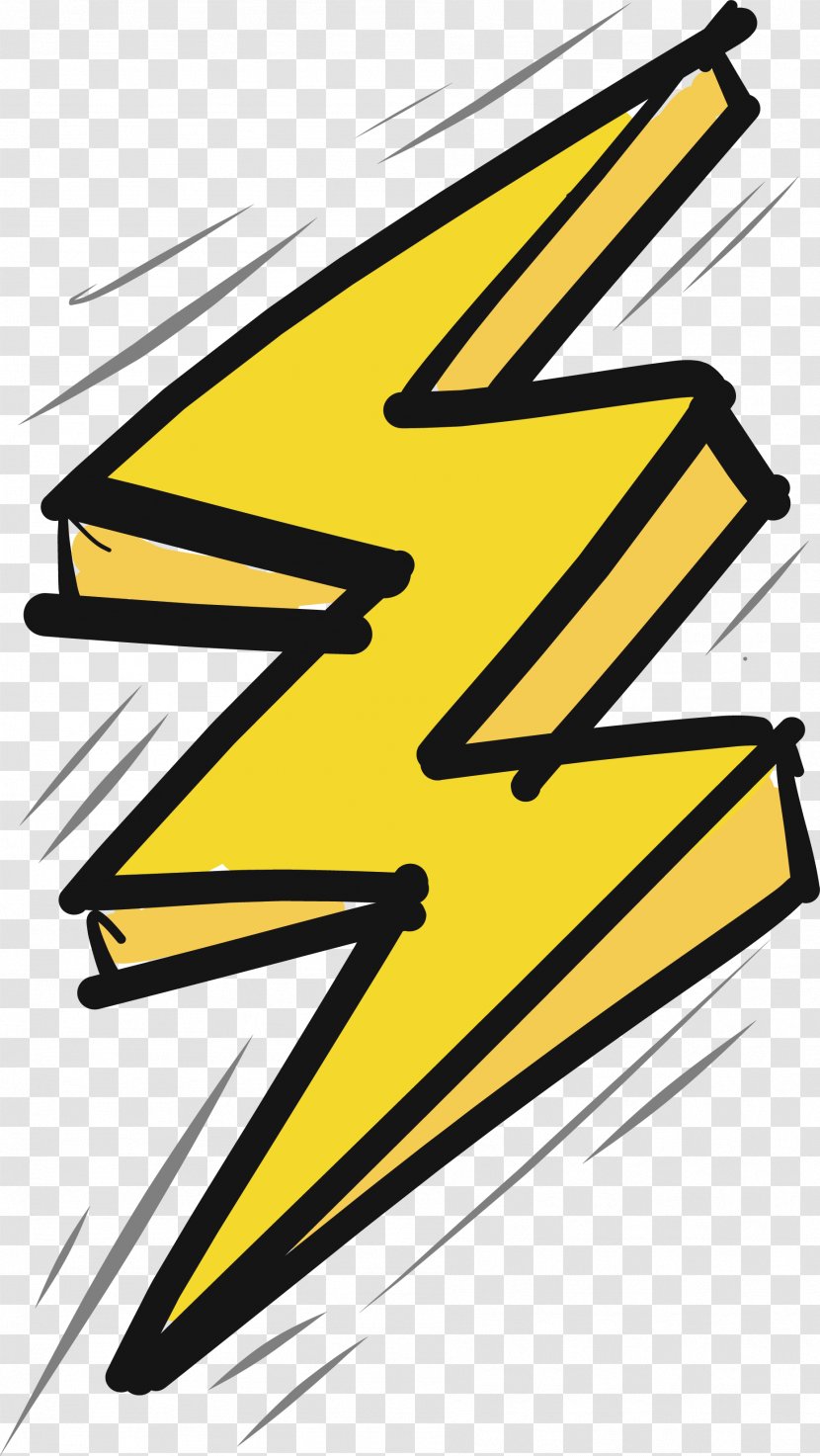 Lightning Thunder Euclidean Vector Clip Art - Twists And Turns Of Transparent PNG