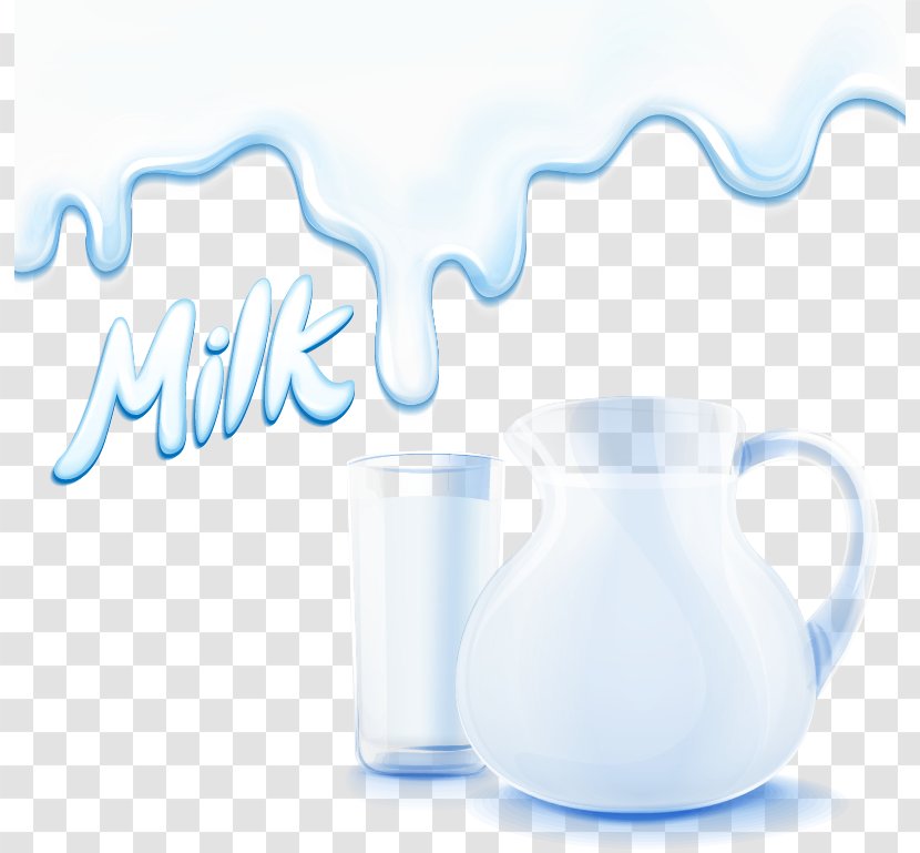 Soy Milk Breakfast - Creative Transparent PNG