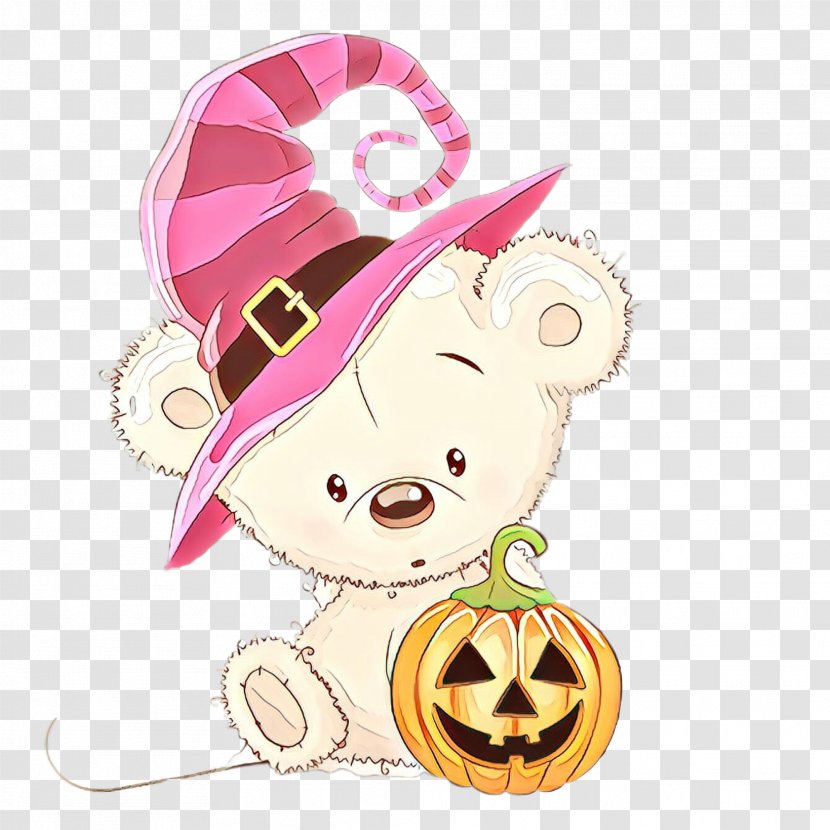 Pink Cartoon Headgear Costume Hat Transparent PNG