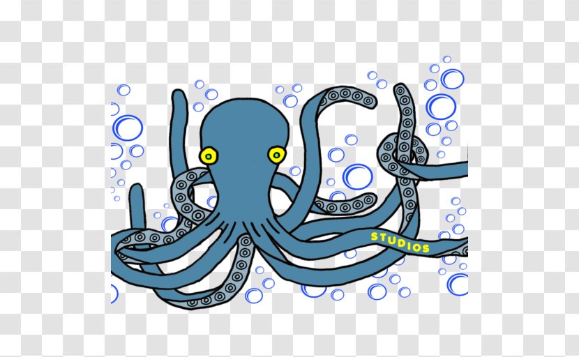 Octopus Cephalopod Cartoon Clip Art - Studios Transparent PNG