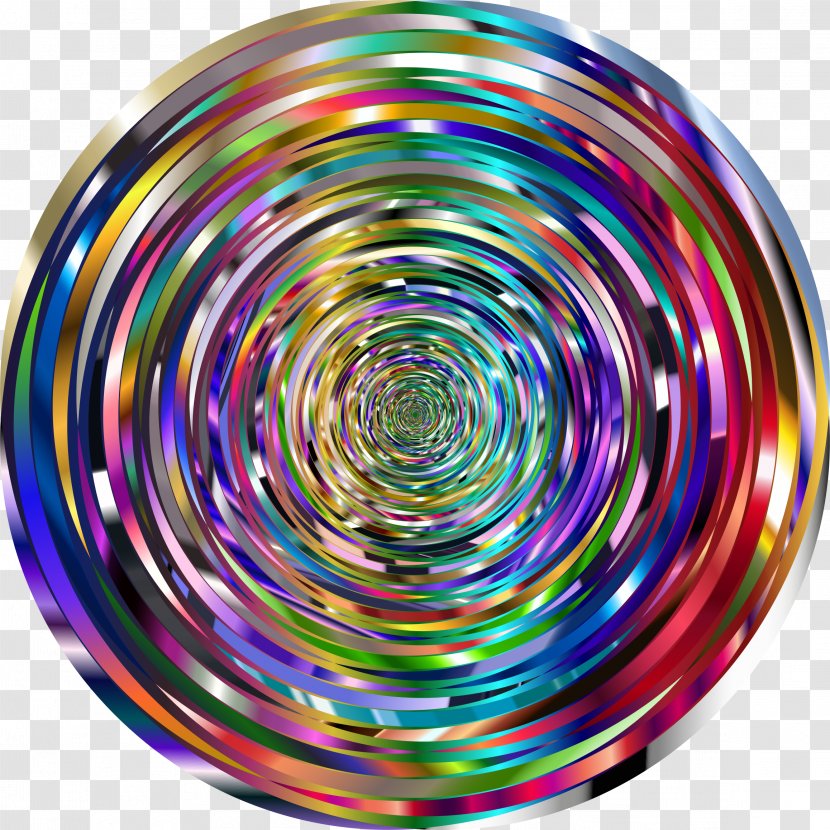 Circle Spiral Purple Violet Vortex Transparent PNG
