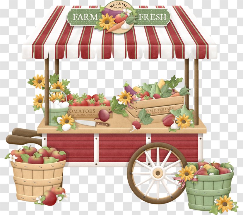 Farmers' Market Marketplace Clip Art - Food Transparent PNG