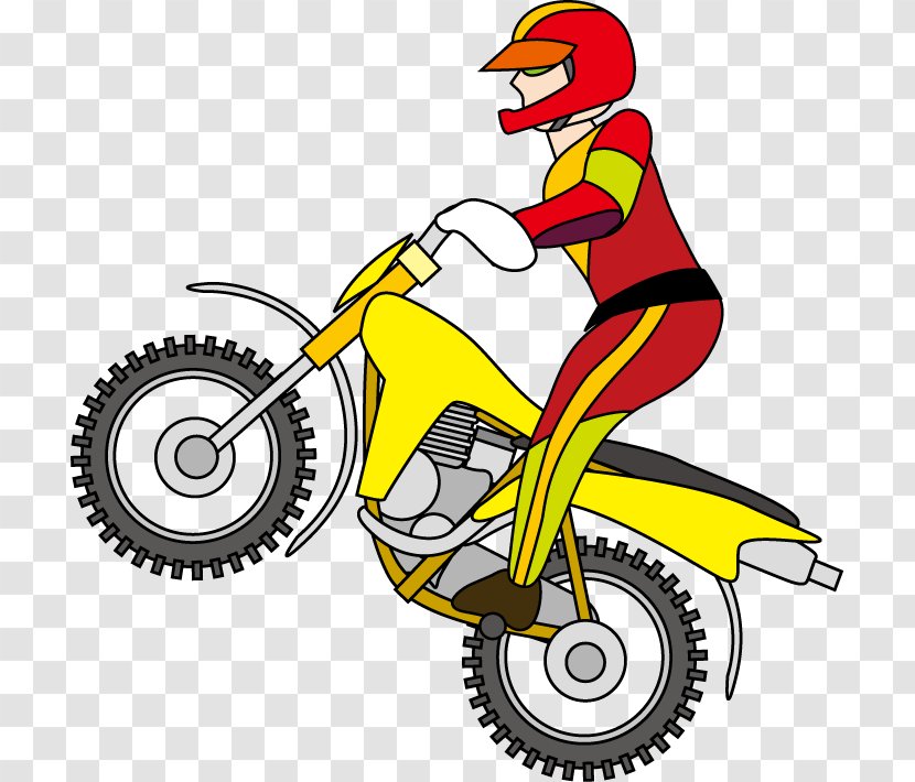 Motorcycle Racing Bicycle Car Spoke - Offroading - Motorcycling Transparent PNG