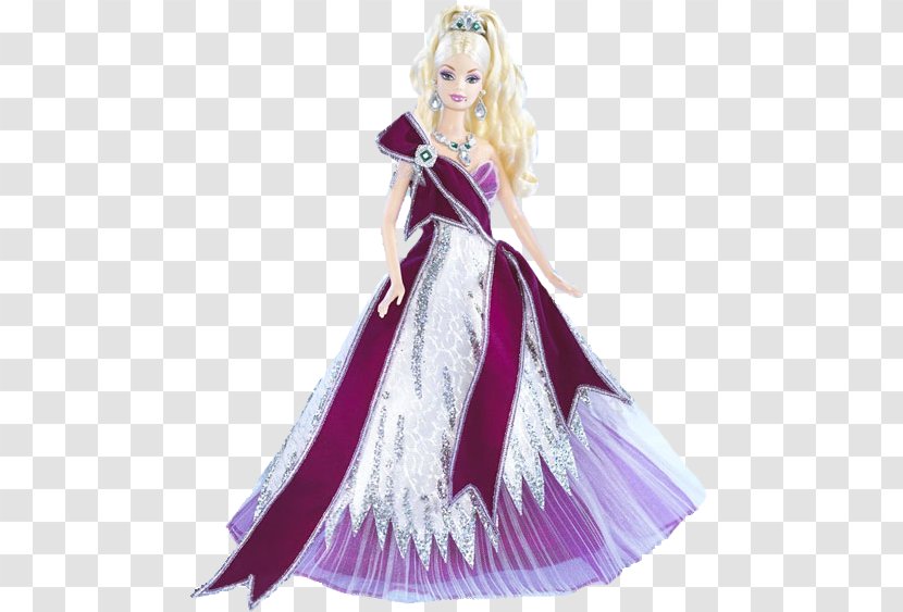 Queen Of Sapphires Barbie Doll Mattel Holiday Transparent PNG