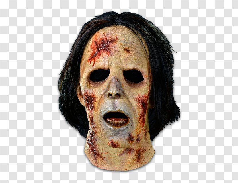 The Walking Dead Latex Mask Costume Rick Grimes - Cartoon - Horror Night Transparent PNG
