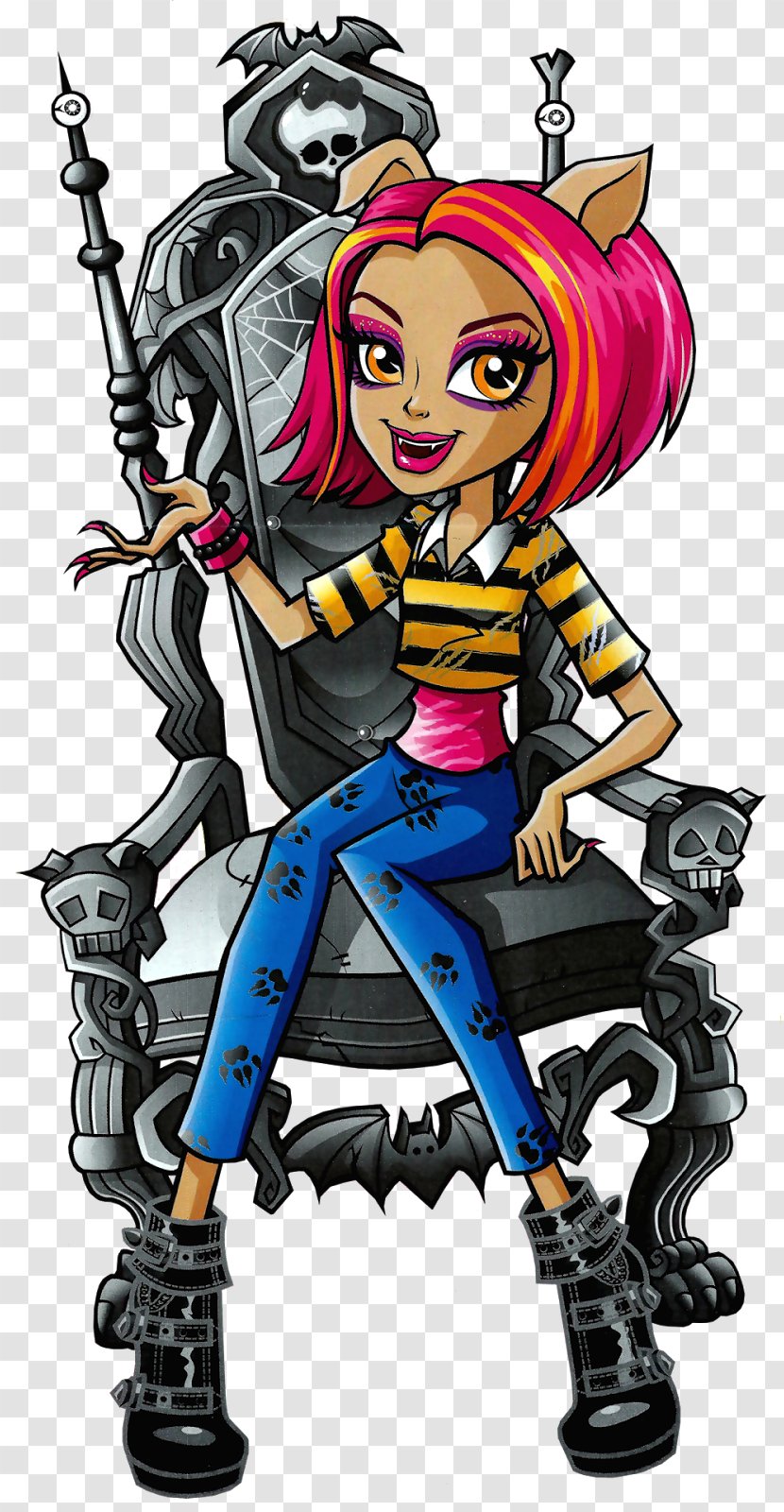 Frankie Stein Monster High Doll Ever After Transparent PNG