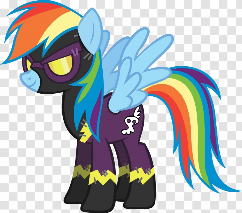 Rainbow Dash Pinkie Pie Rarity Applejack - Cartoon Transparent PNG