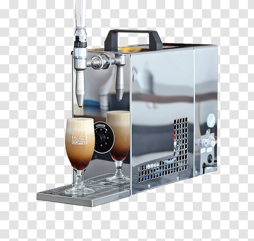 Nitro Cold Brew Coffee Liqueur Iced - Beer Brewing Grains Malts - Macchiato Transparent PNG