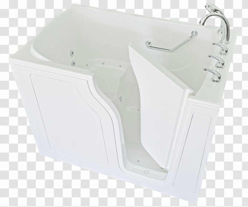 Accessible Bathtub Hot Tub Bathroom Whirlpool - Wayfair Transparent PNG