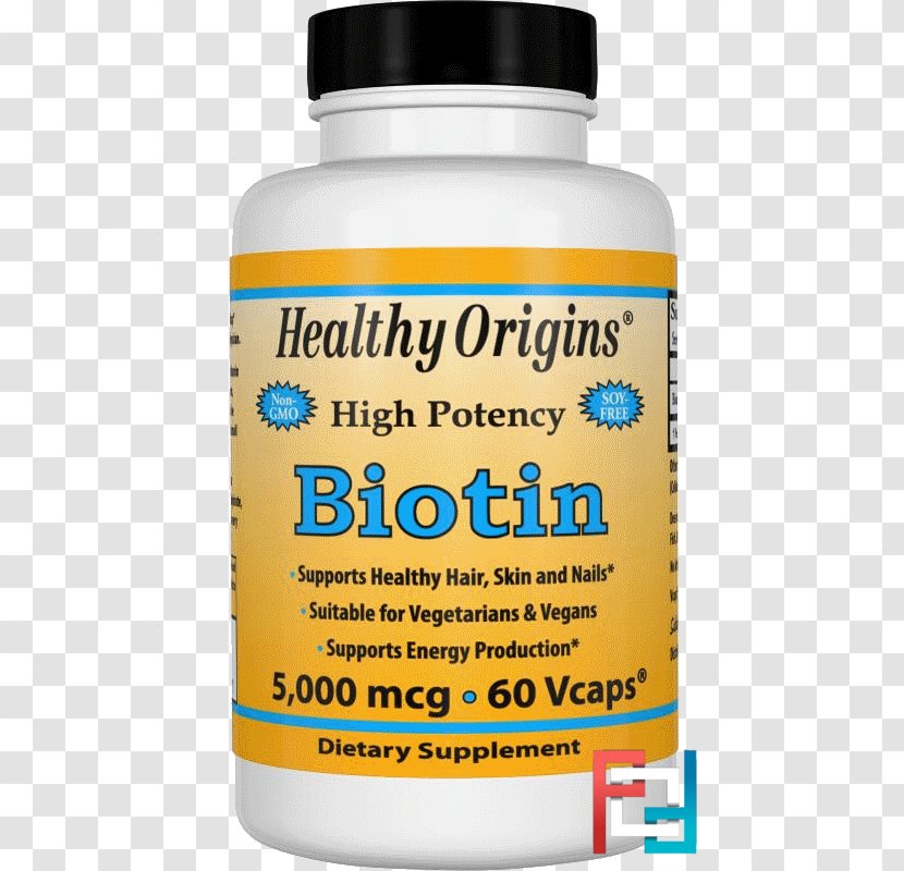 Dietary Supplement Biotin Health Nutrient Vitamin Transparent PNG