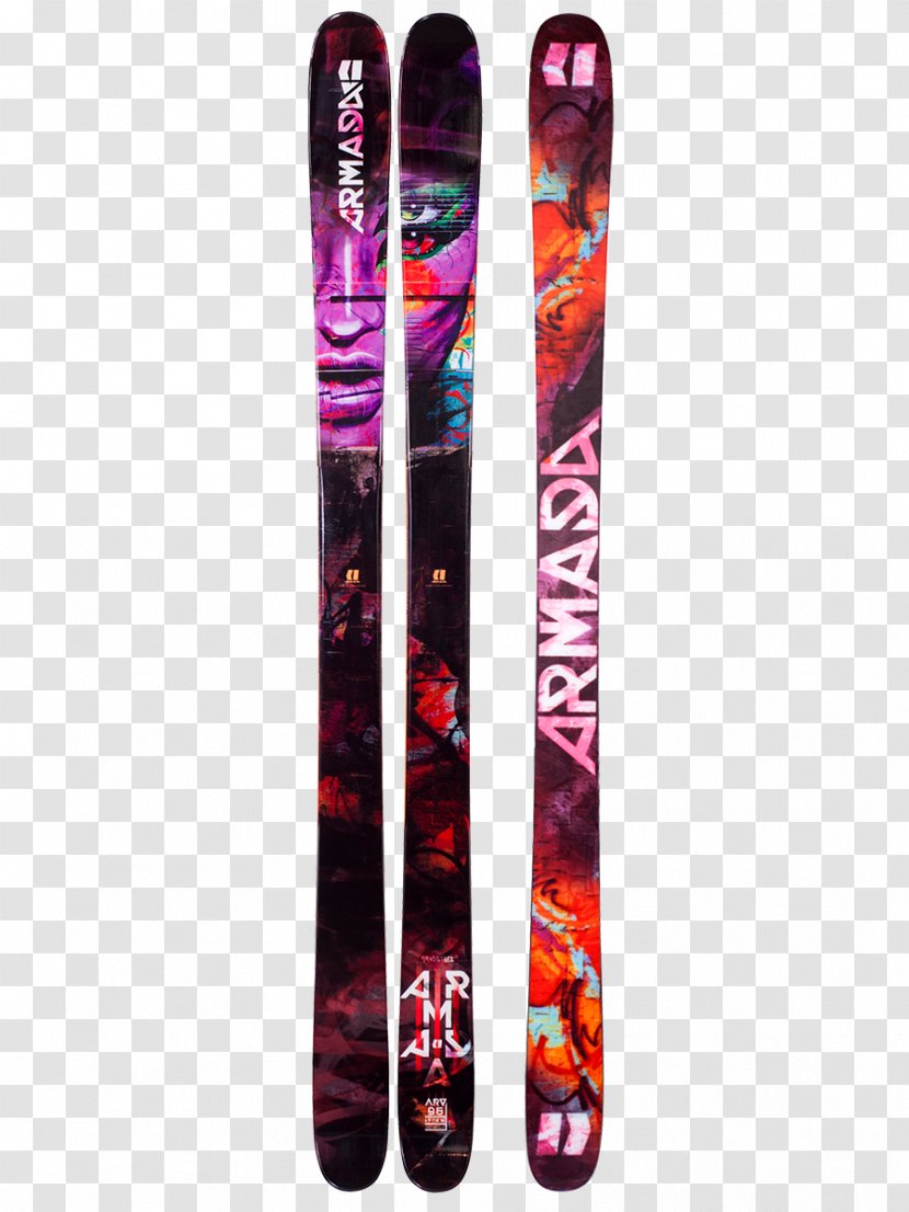 Armada ARV 96 (2017) Freestyle Skiing Snowboard - Ski Equipment Transparent PNG