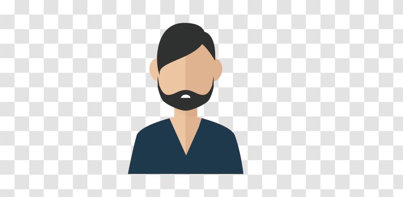 Nose Cartoon Facial Hair Illustration - Neck - Man Transparent PNG