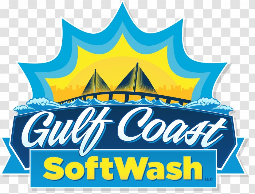 Gulf Coast Softwash LLC Logo Brand Product Service - Roof Cleaning Florida Transparent PNG