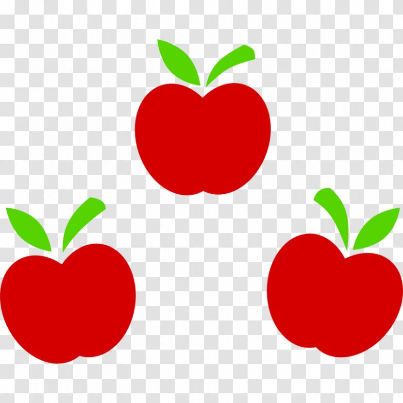 Applejack Rainbow Dash Twilight Sparkle Rarity - Strawberry - Apple Transparent PNG