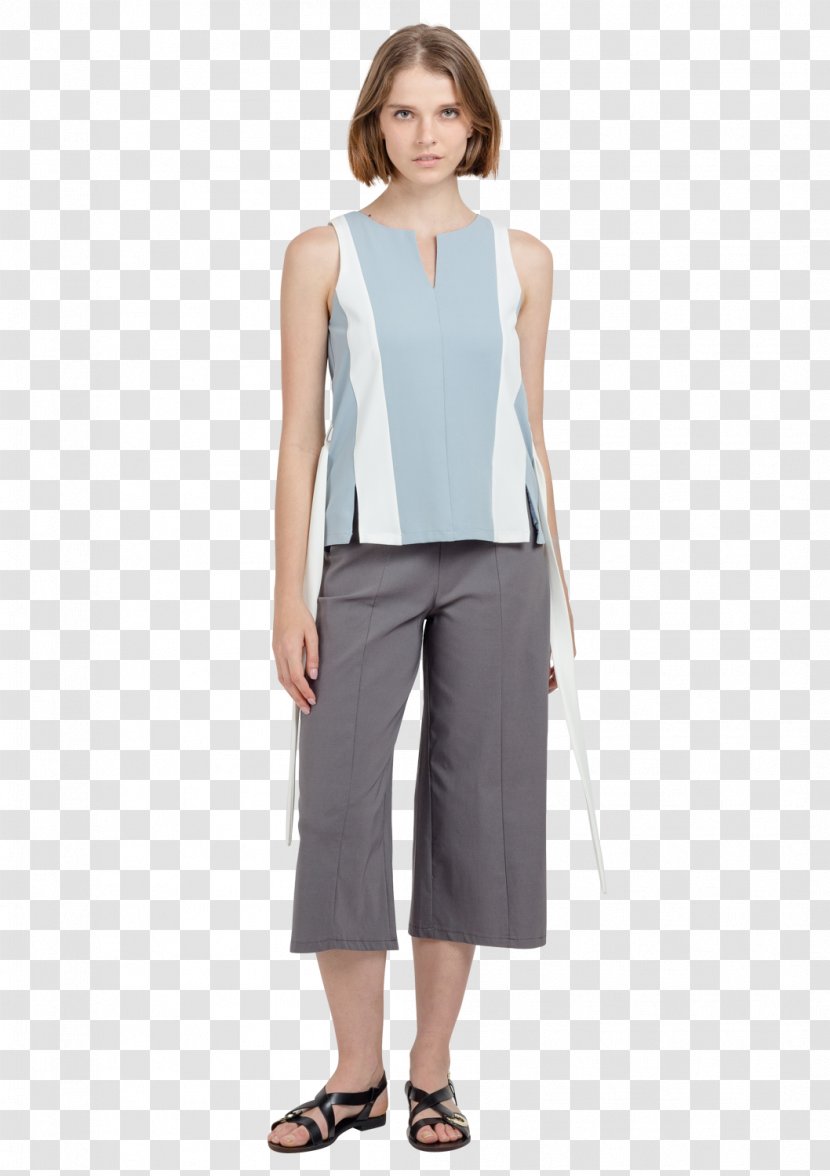 Slip Dress Outerwear Pleat - Sash Transparent PNG