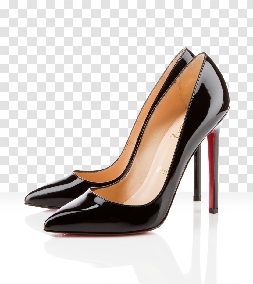 Quartier Pigalle Court Shoe High-heeled Footwear Patent Leather - Slingback - Louboutin Transparent PNG