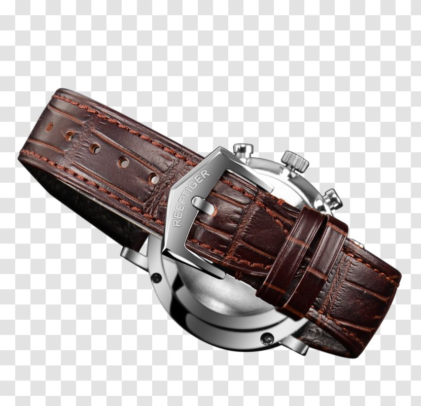 Watch Strap Belt Leather Buckle Transparent PNG