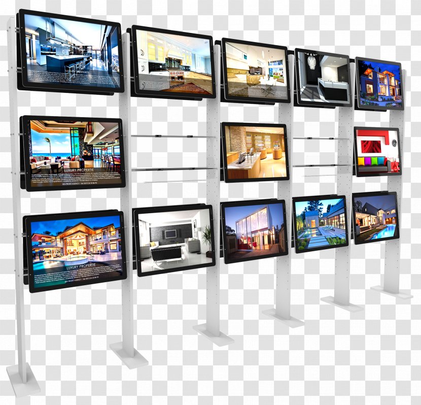 Computer Monitors Multimedia Communication Television - Electronics - Stand Display Transparent PNG