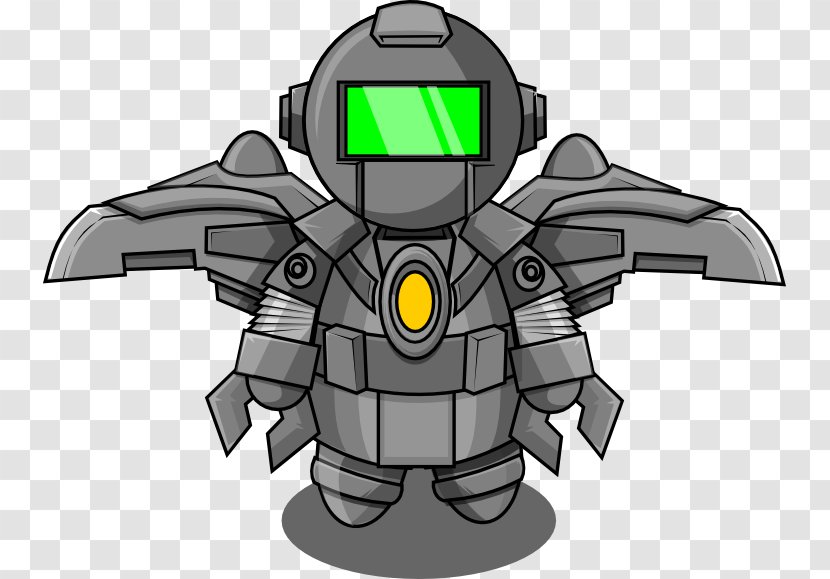 Robot Clip Art - Mecha - Gray Cape Cliparts Transparent PNG