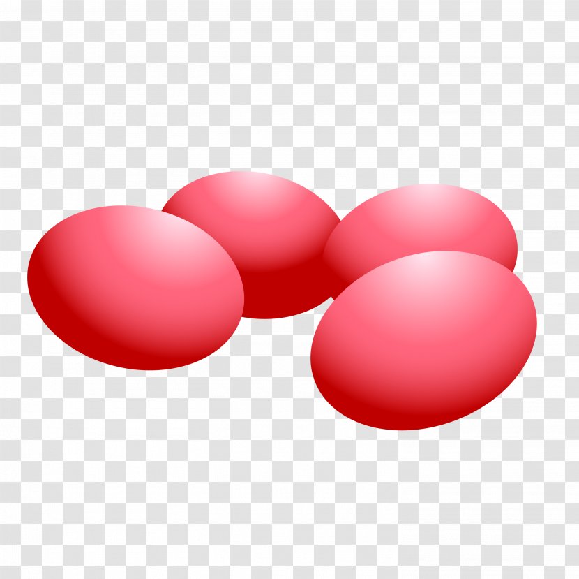 Download - Cartoon - Festive Red Egg Transparent PNG