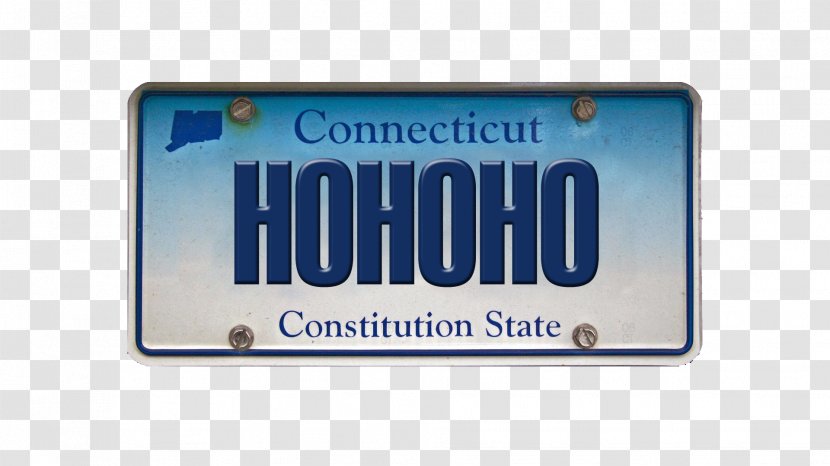 Vehicle License Plates Connecticut California Department Of Motor Vehicles Vanity Plate - Denied Stamp Transparent PNG