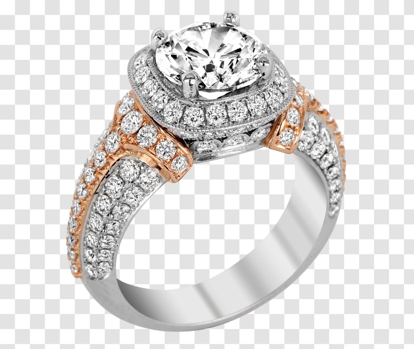 Engagement Ring Wedding Jewellery Gold - Creative Rings Transparent PNG