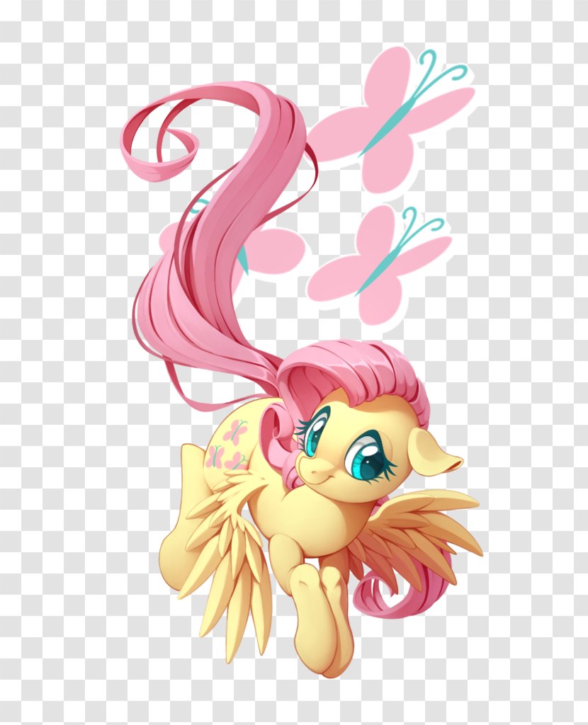 Fluttershy Rainbow Dash Cartoon My Little Pony: Friendship Is Magic Fandom Horse - Heart Transparent PNG