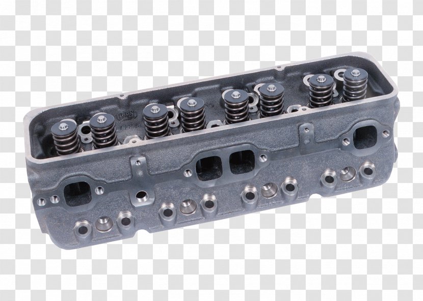Chevrolet Small-block Engine Cylinder Head Car - Metal - Cast Transparent PNG