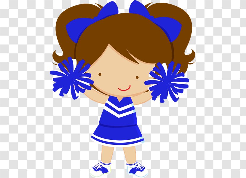 Cheerleading Free Content Clip Art - Joint - Blue Cheerleader Cliparts Transparent PNG