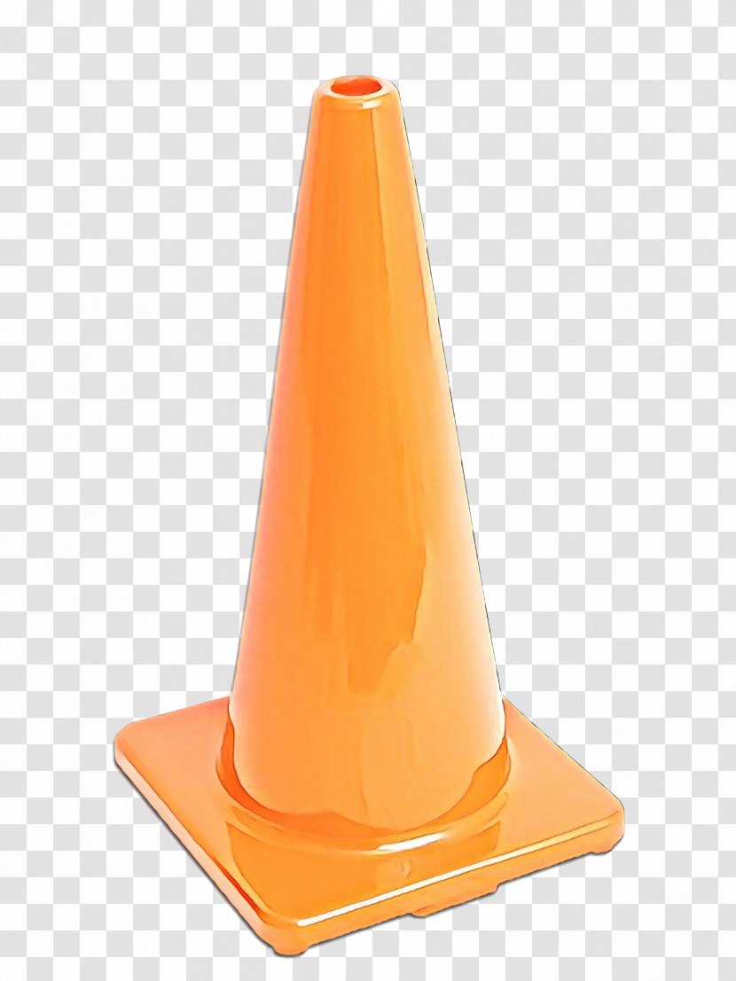 Background Orange - Cone Transparent PNG