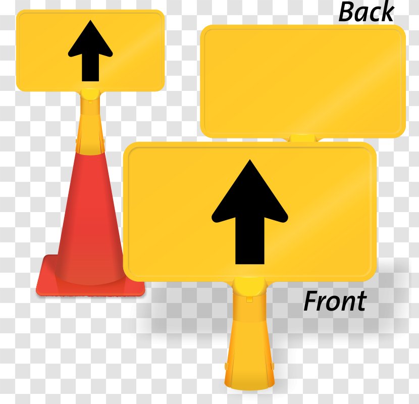 Valet Parking Traffic Cone Road - Sign Transparent PNG
